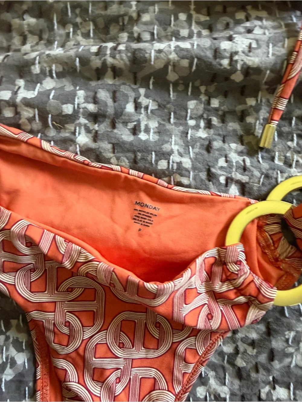 Monday Swimwear - Chain Geo- size p